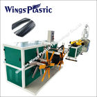 High Speed Single Wall Corrugated Flexible Plastic Pipe Tubing Machine