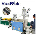 High Speed Single Wall Corrugated Flexible Plastic Pipe Tubing Machine