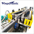 China Fábrica de máquina de la protuberancia del tubo del HDPE DWC de China compañía