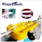 Plastic Wash Basin Drainage Pipe Extrusion Line / Corrugated Pipe Machine